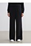 Women's Wide Leg Sweatpants with Elastic Waist - 3