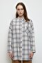 Plaid Shirt White - 2