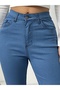 Women's High Waist Blue Power Denim Tight Leg Pants Jeans - 5