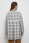 Plaid Shirt White - 4