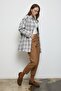 Plaid Shirt White - 3