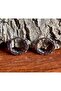 Rope Sailor Design Thread-Through 316L Stainless Steel Non-Tarnish Earrings Pair