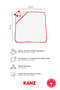 Baby Swaddle Towel 100% Cotton Embroidered 75X75Cm - 4