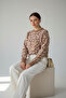 Leopard pattern soft sweater - 8