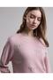 Embellished Sweater with Crew Neck and Long Sleeves - 4