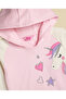 Unicorn Printed Hooded Clothing Set - 4