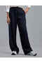 Striped Wide Leg Pants with Drawstring Waist - 2