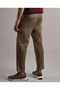 Solid Chinos with Button Closure - 4