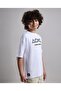 Printed T-Shirt with Crew Neck and Short Sleeves - 4