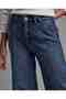 Washed Flared Jeans with Button Closure - 4