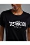 Typography Print T-Shirt with Crew Neck and Short Sleeves - 5
