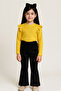Girl's 3-Piece Set: Yellow Badi, Black Spanish Leggings and Bandana – Casual Stylish Combination - 6