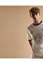 Typography Print T-Shirt with Crew Neck and Short Sleeves - 4