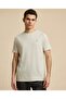 Logo Detail Active T-Shirt with Crew Neck and Short Sleeves
