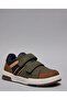 Olive Boy Color Block Casual Shoes