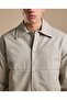 Solid Jacket with Zipper Closure - 5