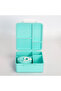 Tiny Bite Lunch Box - Turquoise - 2
