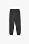 Children's Baby Boy Cotton Ribbed Elastic Waist Basic Jogger Sweatpants 6Wmb40025Tk - 3