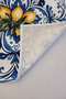 40X140Cm Woven Stain Resistant Printed Thai Feather Fabric Table Cloth Decorative Runner Washable - 5