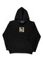 Lenithra Muhammed Ali Back Printed Unisex Oversize Black Hoodie - 6
