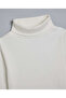 تي شيرت سادة برقبة مدورة وأكمام طويلة - 4