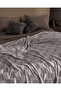 Vaporeux Double Welsoft Plain Blanket - Gray - 4