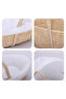 Moses Basket with Waffle Beddings and Mattress - Wooden Brown - 4