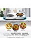 Double Hot Plate Hob - Twin Cooktop 2500W, Adjustable Thermostat, Overheat Protection - 5