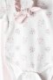 Interlock Body Set 3-Piece (Flowers/25) Salmon - 5