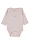 Organic Interlock Long Sleeve Body Ay (Organic Sleepy Sheepy) Pink