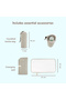 set of 3 Diaper Backpack with Changing Mat and Bottle Bag - Beige - 7