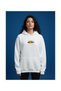 Lenithra Pop Art Muhammad Ali Back Printed Unisex Oversize White Hoodie - 4