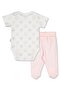Interlock Body Set 3-Piece (Flowers/25) Salmon - 3