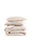 Premium 100% Cotton Single Muslin Duvet Cover Set 160X220 cm - 4