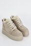 Frm 034 Fur Detail Lace up Boots - 2