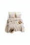 Doly Natural Duvet Cover Set – 100% Cotton, Breathable and Soft Texture - 3