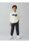 Lcw Kids Anthracite Elastic Waist Basic Boys' Sweatpants