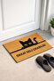 Kitten Doormat Front Door Mat Kitty Front Door Non-Slip Mat Dust Collector Door Mat - 4
