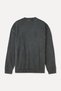 Men's Anthracite Oversize Sweatshirt with Kangaroo Pocket - 5