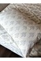 Heritage Block Print 100% Cotton Percale Bedsheet with 2 Pillowcases - 4