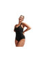 Spcscu Shpng Mesh 1Pc Af Blk Women's Swimsuit 8-0037000001 Black