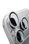 Apple iPhone 17 Pro Max Lens Metal Camera Lens Protector Silver Silver Color - 2