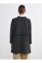 Lcw Grace Black Crew Neck Print Women's Cardigan - 5