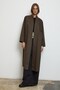 Moon Trench Coat Brown - 6