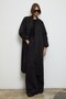 Moon Trench Coat Black - 5