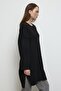 V-Neck Knitwear Tunic Black - 3
