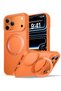 iPhone 17 Pro Case with Magsafe Ring 360 Rotatable Ring Stand Armor Matte Magnetic Cover