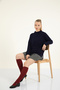 51114 - Stylish Comfortable Silvery Women's Knitwear Long Sweater - 2
