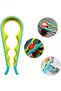 Gray Color Canned Jar Bottle Opener Jar Lid Opening Tool 4 Sizes - 4 Sections - 4