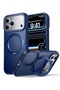 iPhone 17 Pro Case with Magsafe Ring 360 Rotatable Ring Stand Armor Matte Magnetic Cover
